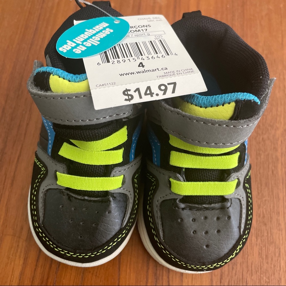 George high-top runners - toddler size 4